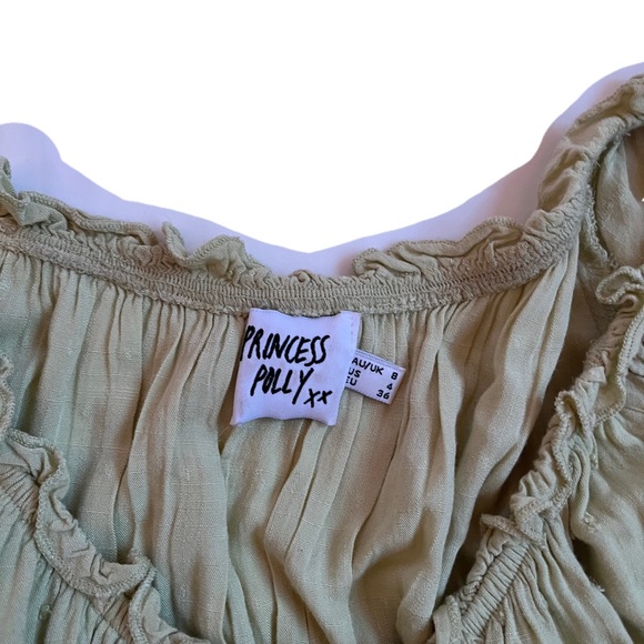 Princess Polly light green dress - Picture 3 of 3